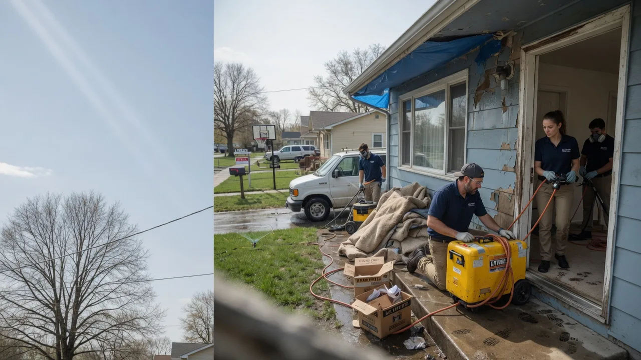 Basement Flood Cleanup in Yolyn, WV near me